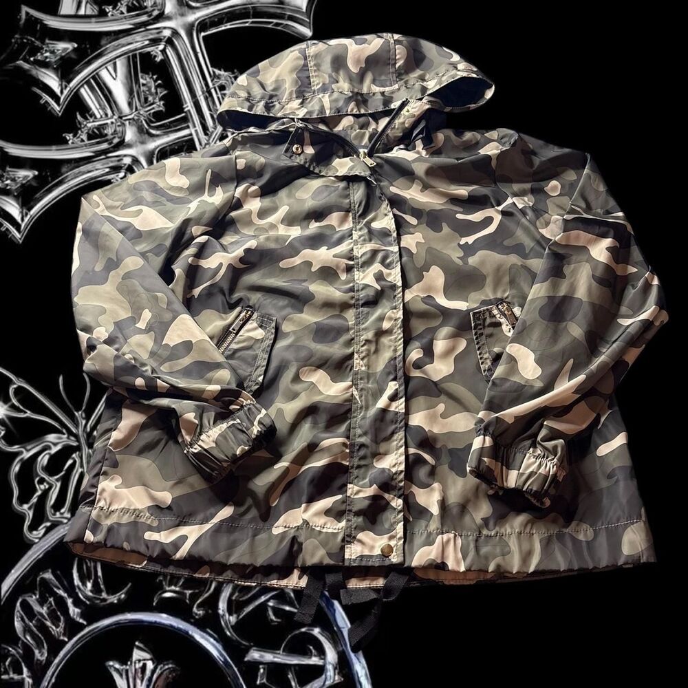 Unbranded Men's Khaki and Green Jacket